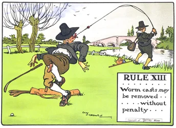 Regola XIII: I getti di vermi possono essere rimossi...senza penalità..., da 